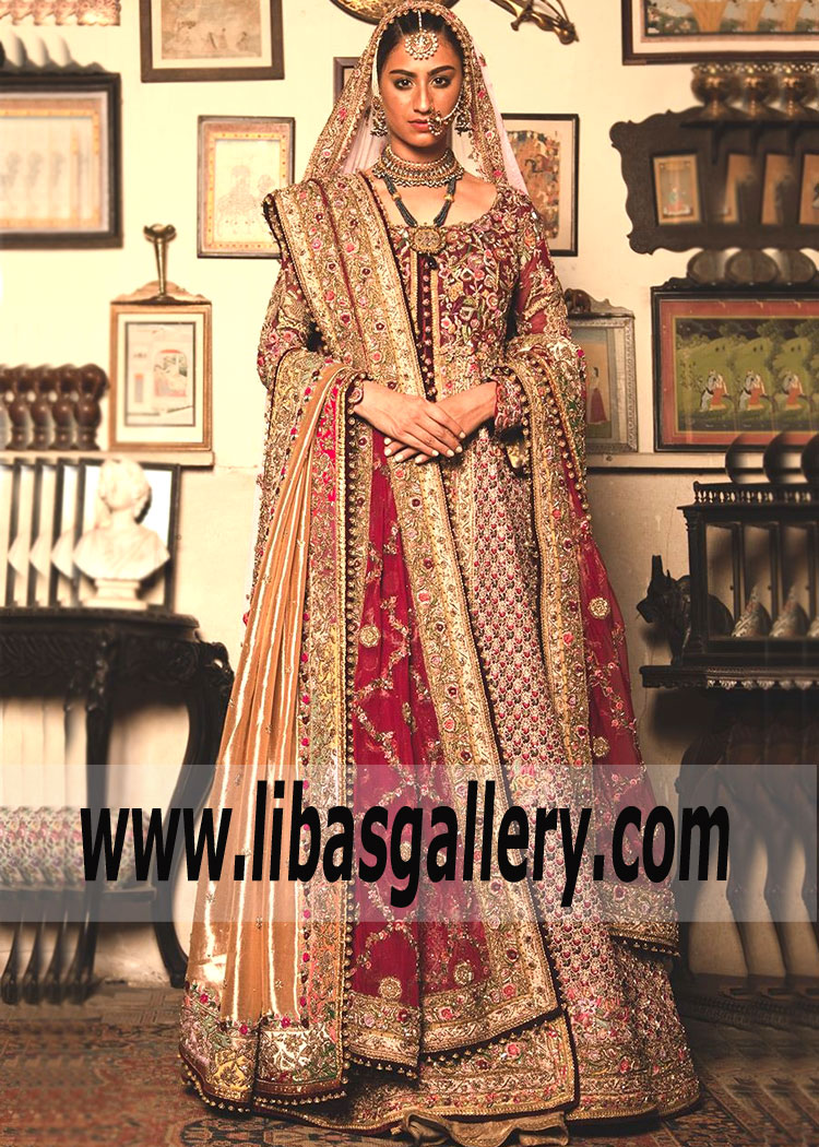 Fahad Hussayn Wedding Dresses Lehenga Sale, Buy Marvellous Wedding Dresses Bridal Lehenga For Bride at Best Online Shop Texas TX USA