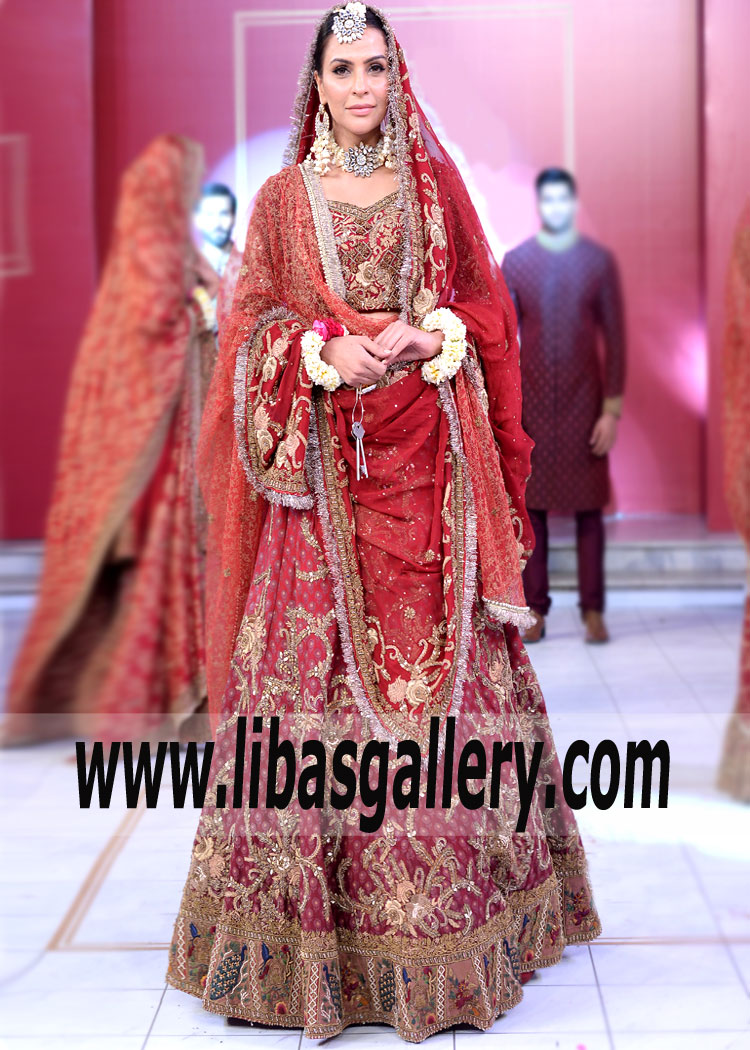 Lehenga Dress Design 2024: Pakistani Bridal Lehenga & Lehenga Choli with  Price in Pakistan – DressyZone.com