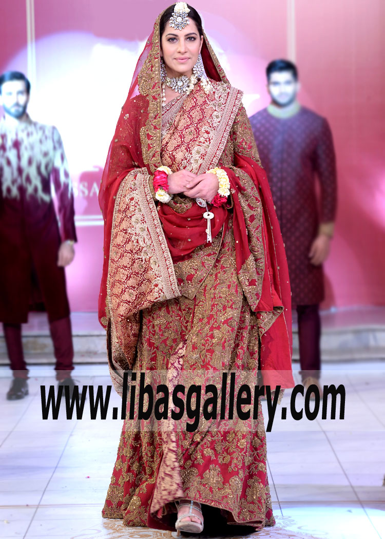 Glam Bollywood-Inspired Gowns by HSY | Seattle Washington USA Pakistani Wedding Dresses