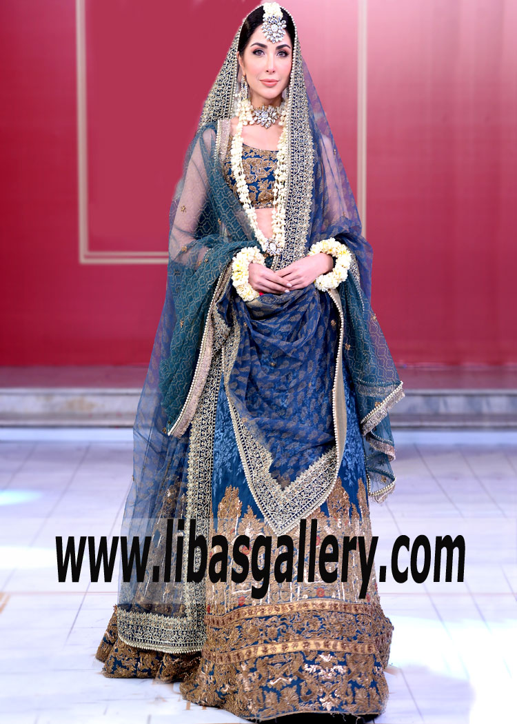 Royal Worthy Wedding Dresses from the mohabbat nama Collection by HSY - Wedding Lehenga Buffalo New York USA Pakistani