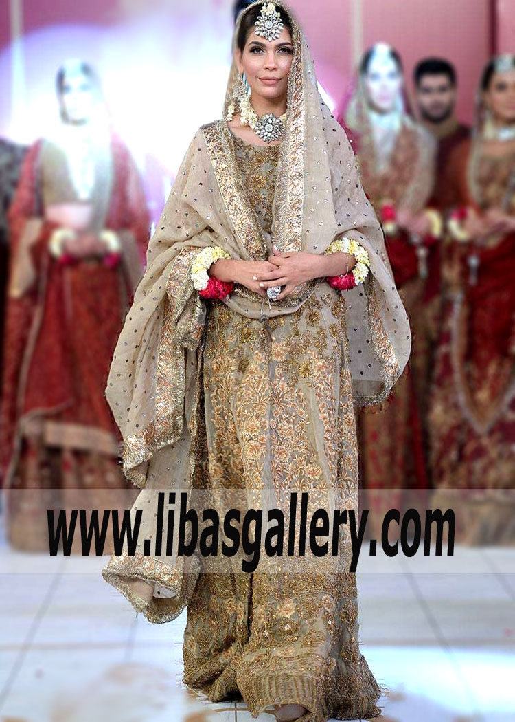 Wedding dress Pearl Hippeastrum Anarkali