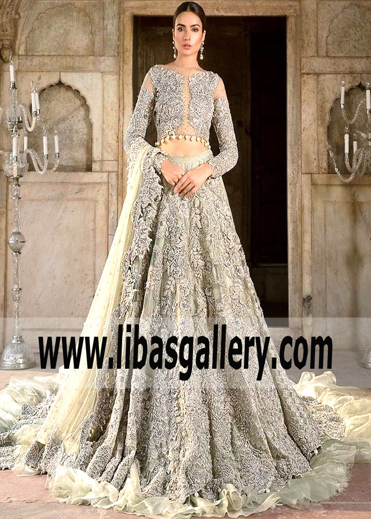 Pakistani Bridal Dresses 2019 | Buy Designer Erum Khan Bridal Lehenga Shop Today Spokane Washington USA