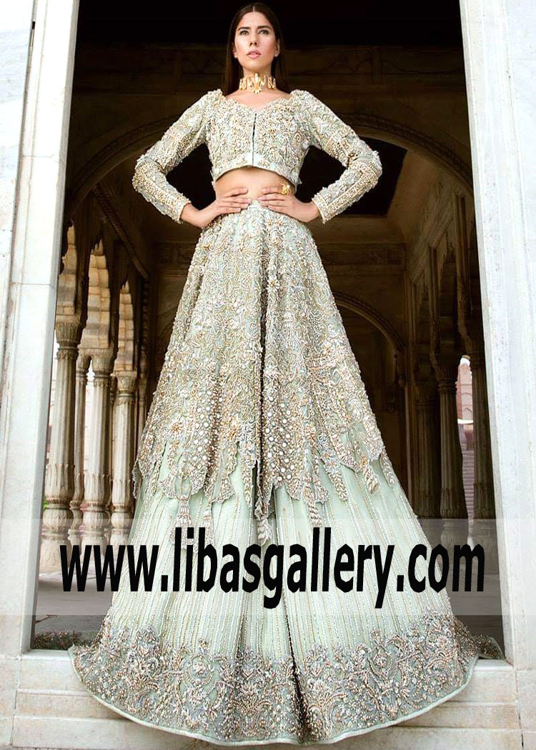 Luxurious Bridal Lehenga USA, Canada, UK, Australia Erum Khan Bridal Dresses - Online Store