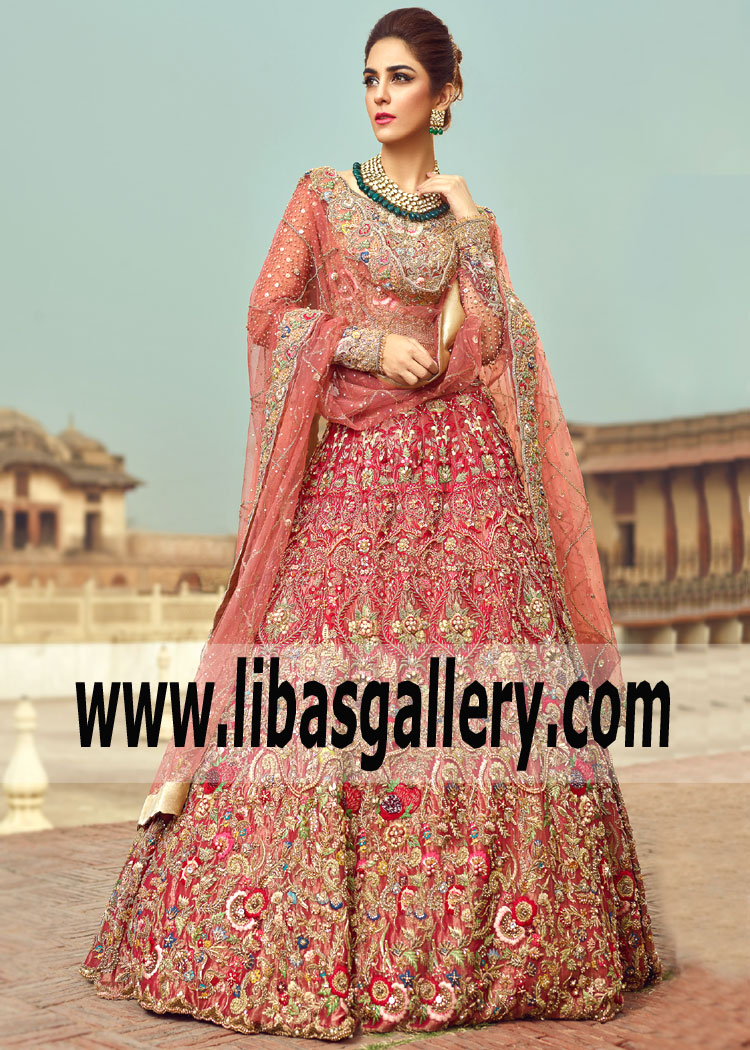 Faiza Saqlain Pakistani Designer New Arrival | Shop our Best Bridal Lehenga & Wedding Dresses Deals Online Houston Texas TX USA