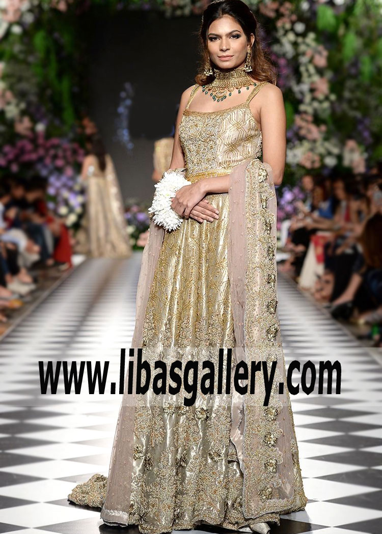 Bridal Wear Pakistani Bridal Walima Dresses Lajwanti Bridal Dresses buy in New York, New Jersey, Texas, California