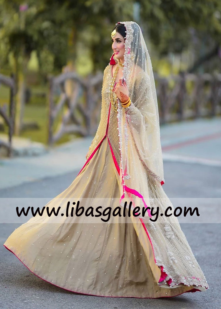Pakistani Bridal Wear Vestal New York USA Designer Bridal Lehenga Designs