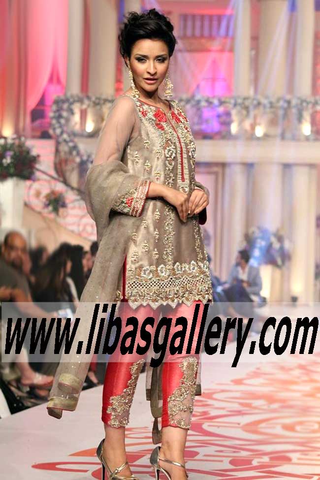 Bridal Wear 2015 Flattering Short Shirt for Special Occasion and Evenings