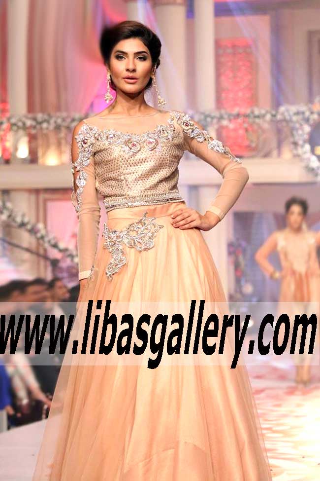 Bridal Wear 2015 Modern Style LEHENGA Dress for Wedding and Special Occasions