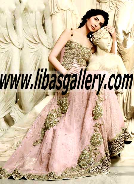 Bridal Wear 2015 Supremely Stylish Special Occasion Dress for Wedding and Social Event