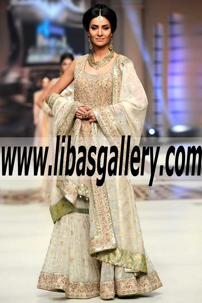 Ethnic and Luxurious, This Bridal Gharara Dress is as Gorgeous as a Traditional Outfit can Get