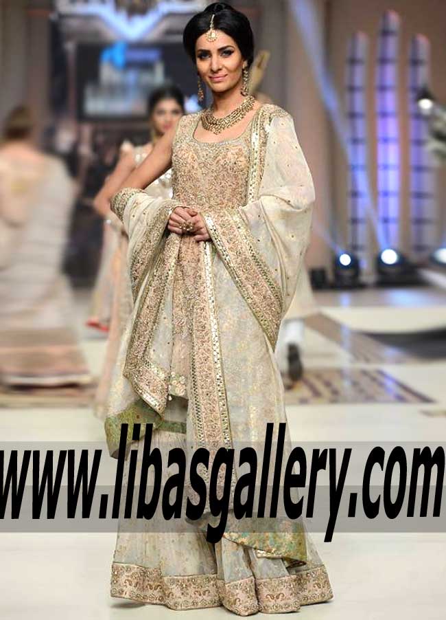 Ethnic and Luxurious, This Bridal Gharara Dress is as Gorgeous as a Traditional Outfit can Get