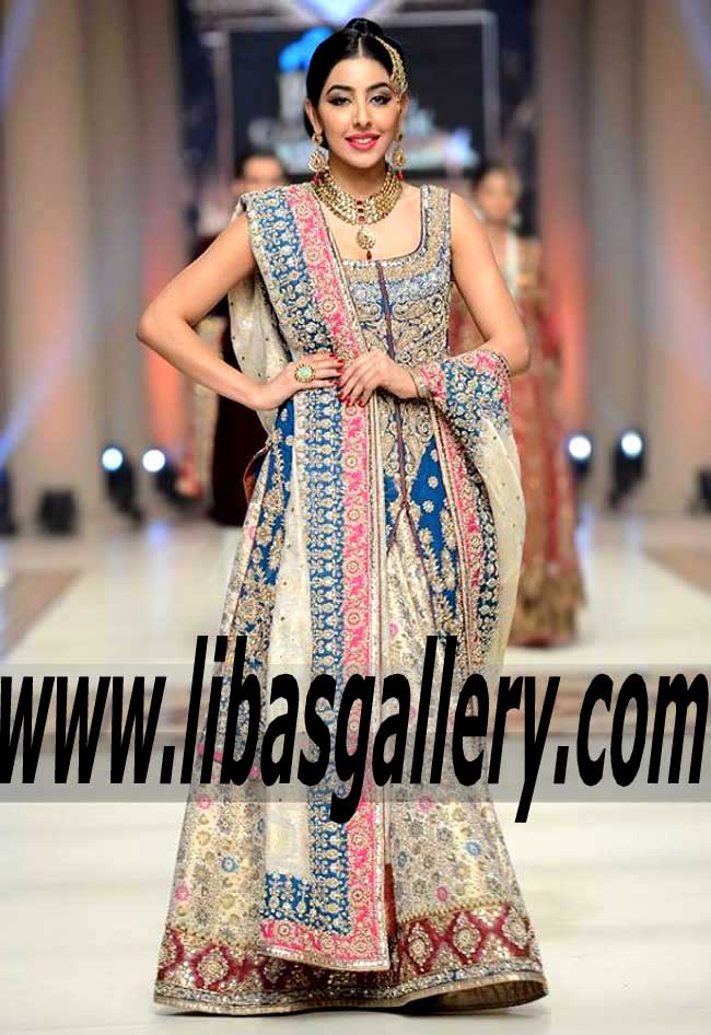 Aisha Imran Bridal Wear Aisha Imran Pakistani Bridal Dresses Designer Aisha Imran Bridal Dress Gharara Sharara UK, USA, Canada