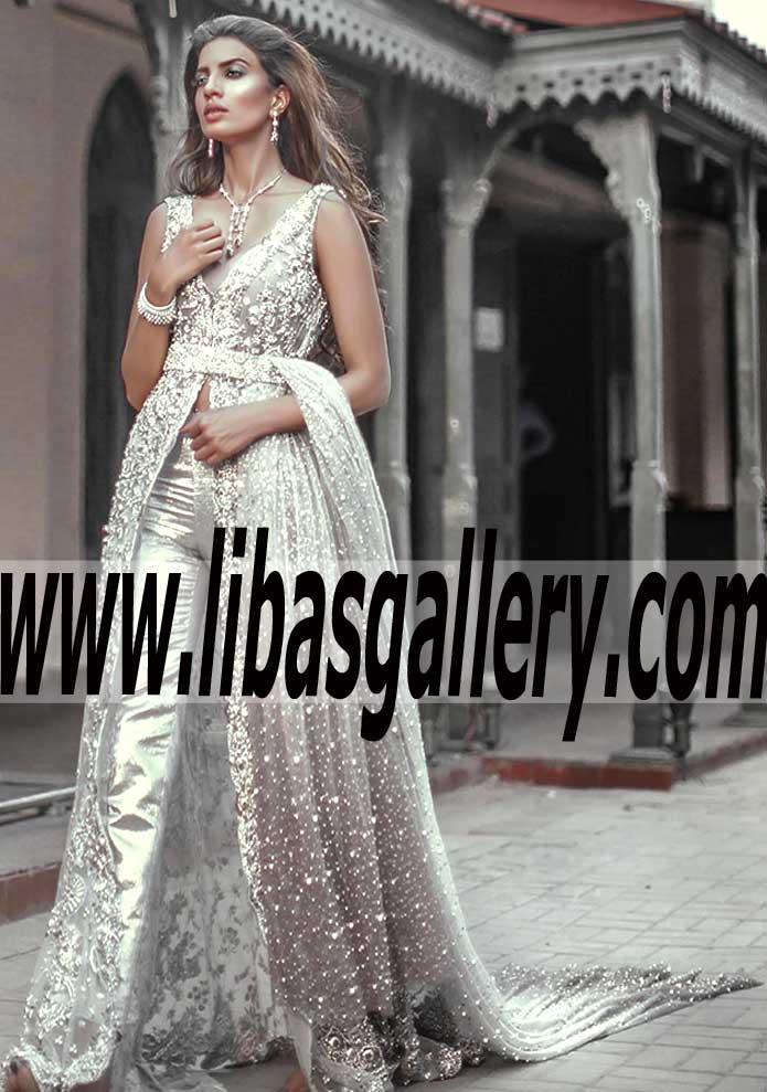 New Elan Wedding Gown Dresses For PFDC Bridal Week 2015 Are Modern And Romantic Aylesbury UK