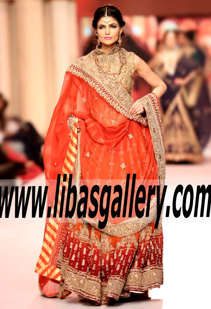 Bridal Wear 2015 Astonishing Bridal Dress with Stunning and Gorgeous Embellishments will make your wedding look opulent and picture perfect