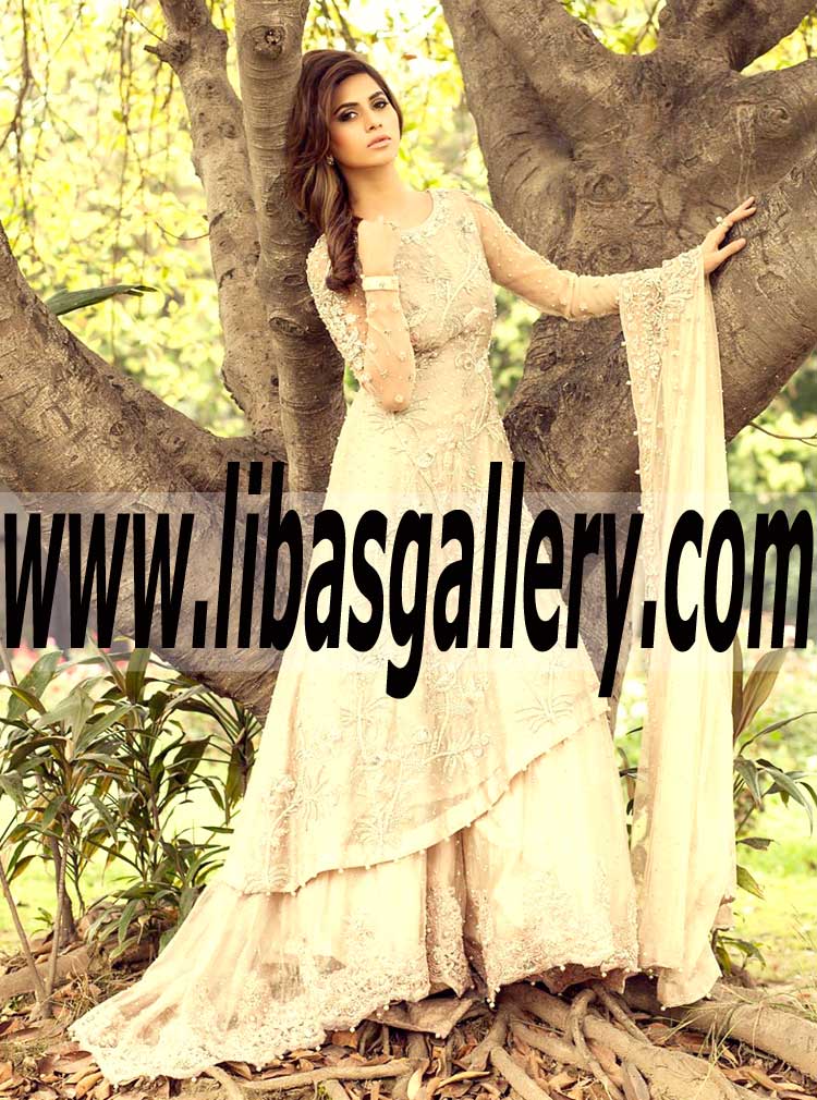 Prodigious Anarkali Dress for for Evening and Newlywed