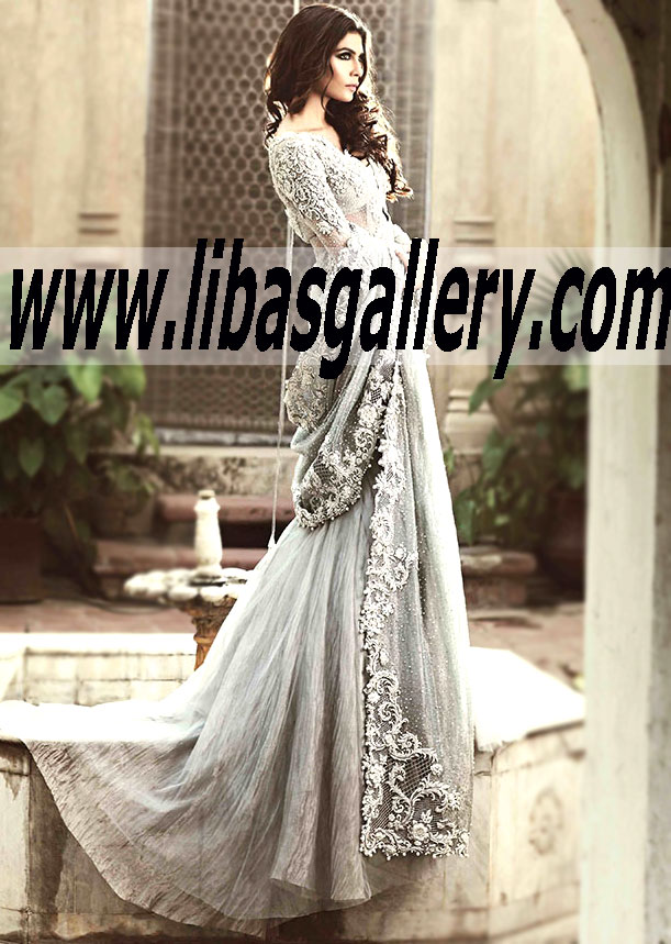 Bridal Wear 2015 TRADITIONAL WEDDING LEHENGA SUIT FOR BRIDES