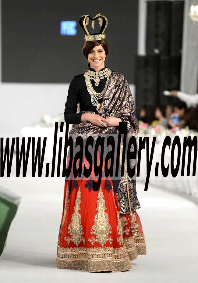 Stylish Wedding Lehenga With Amazing Embellishments for Wedding and Special Occasions