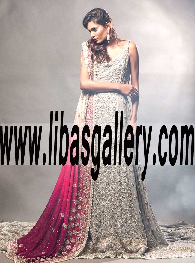 Charming Bridal GOWN Dress for Wedding and Special Occasions