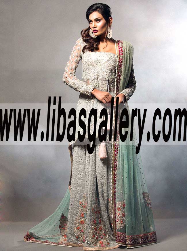 Ravishing Bridal Sharara Dress for Wedding and Special Occasions