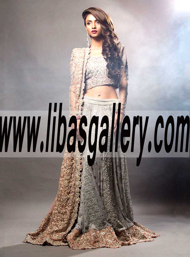 Awesome Anarkali Bridal Dress for Reception and Special Occasions