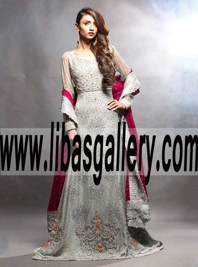 BEST FLOOR LENGTH Wedding Gown for Reception and Special Occasions