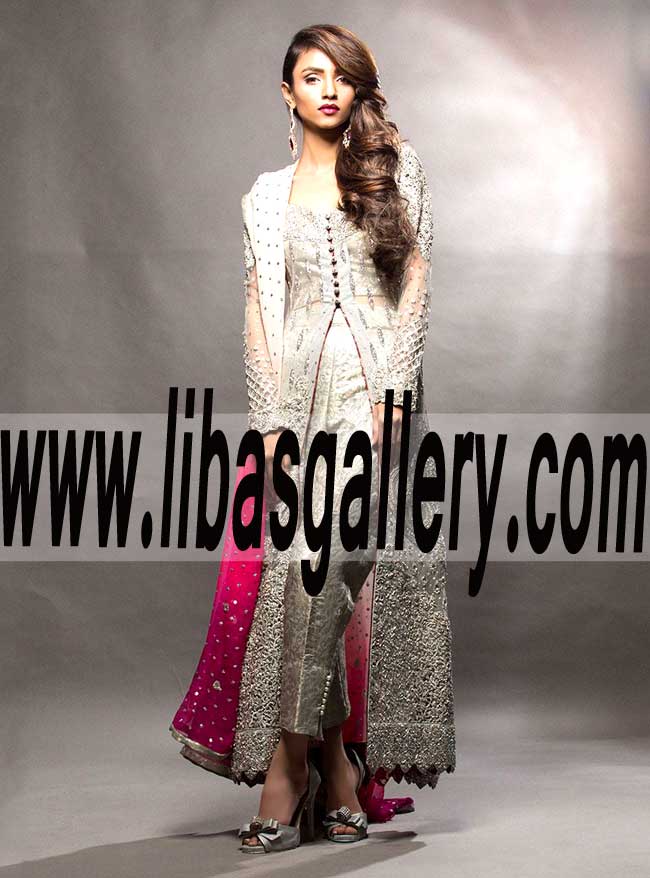 India Pakistan Traditioanl bridesmaid Dresses Zainab Chottani Chigwell UK for Newly Wed Bride