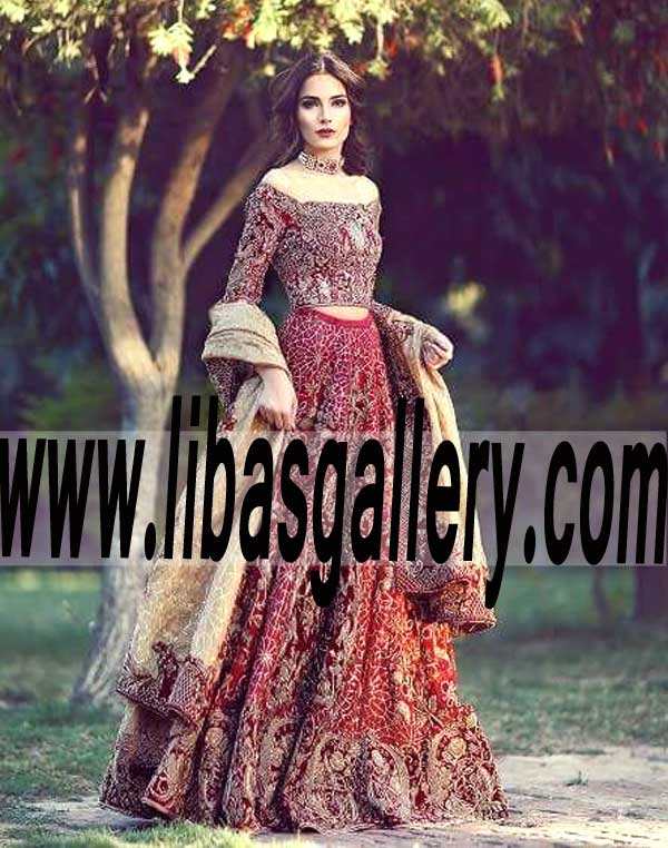 Glorious Latest Fashion Trends Bridal Lehenga for Wedding and Special Occasions