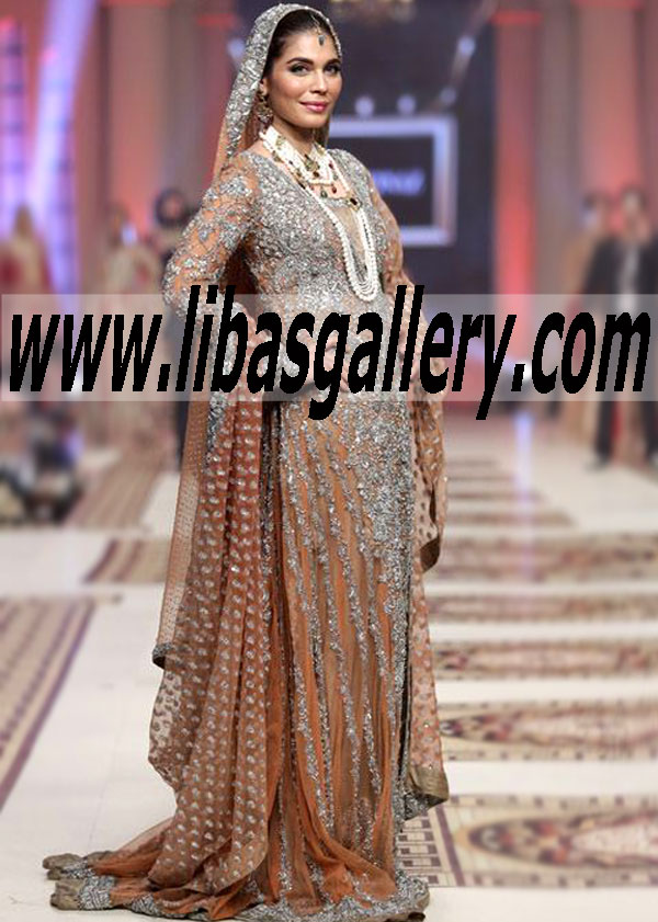 Sana Safinaz Bridal dresses online from Telenor Bridal Couture Week 2015 Los Angeles California USA