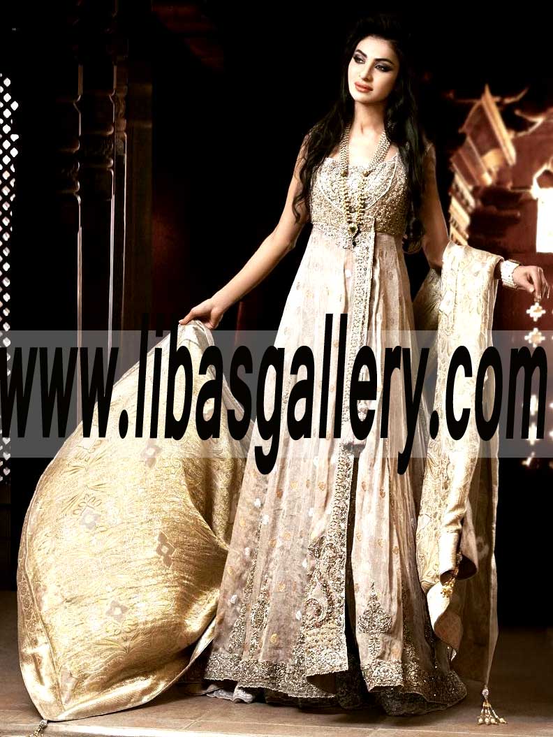 best spring 2016 Angrakha Bridal Dress fashion trends for Reception and Special Occasions