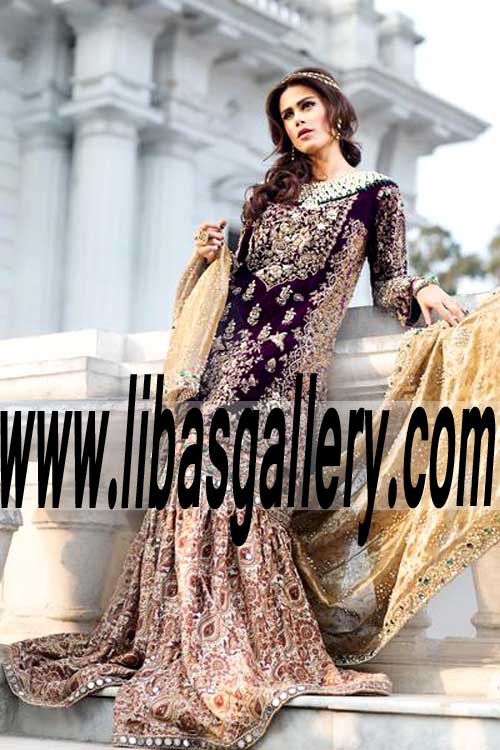 Marvelous Asian Bridal Lehenga Dress for Wedding and Special Events