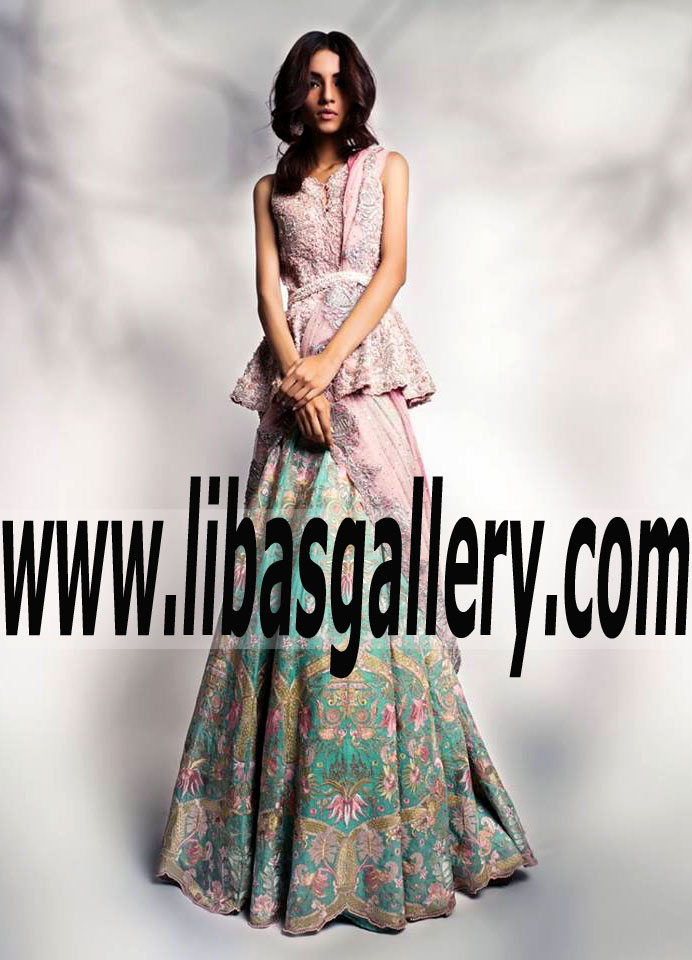 Fabulous Wedding Lehenga Dress for Evening Night and Special Occasions
