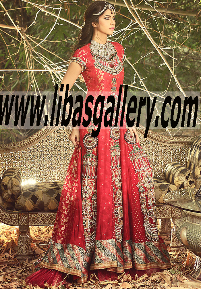 Buy Pakistani Bridal Anarkali Suits, Pakistani Designer Bridal Anarkali Churidar  Online in UK USA Canada Australia Saudi Arabia