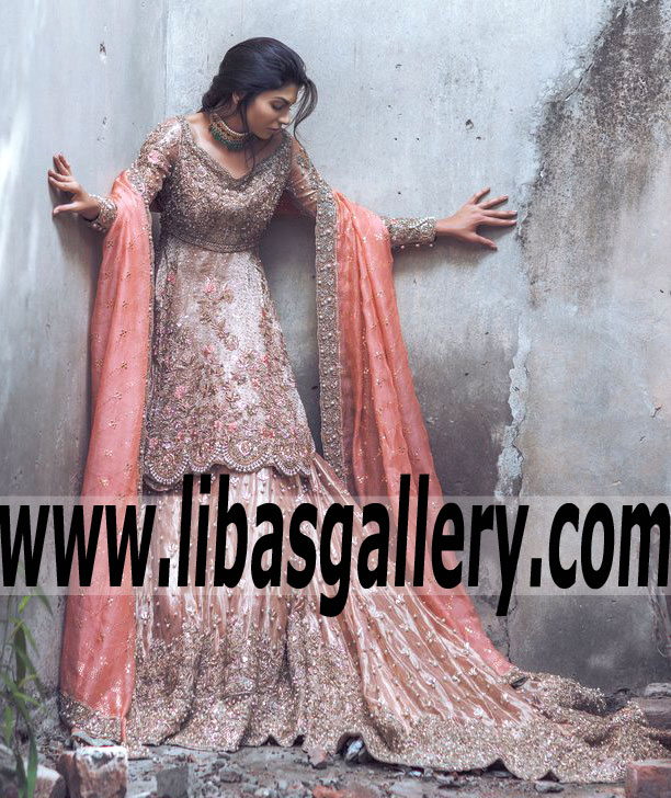 Fabulous Lehenga Dress with Sweet and Ravishing Embellishments for Wedding and Special Occasions