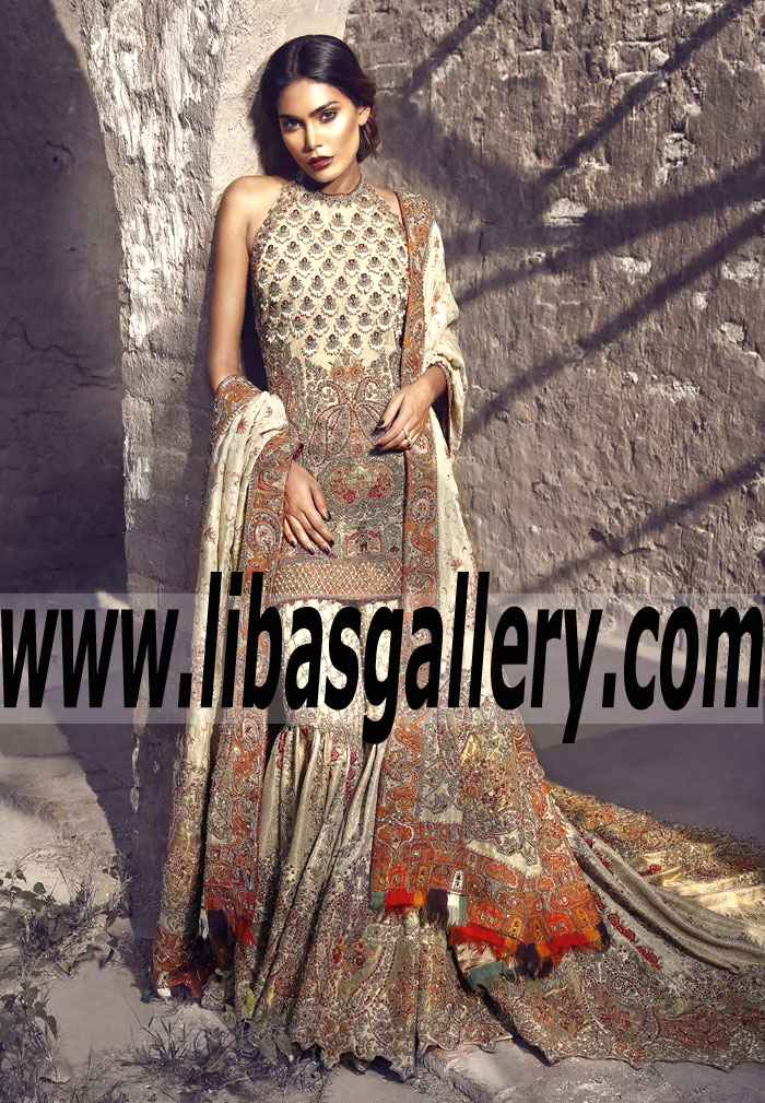 Outstanding Features Bridal Wear for Valima or Reception