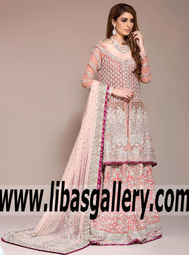 Mythical Kind of Love Asian Wedding Sharara Dress for Wedding and Special Occasions