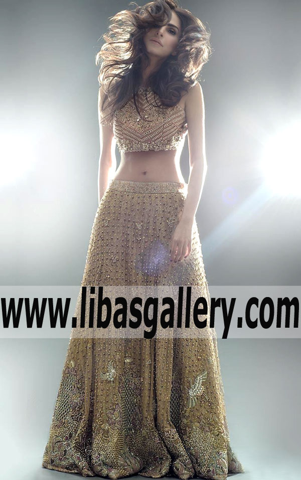 Classy VALHALLA OPUS Wedding Lehenga Choli Dress for Reception and Rukhasati