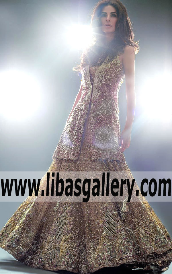 Classy VALHALLA OPUS Wedding Lehenga Choli Dress for Reception and Rukhasati