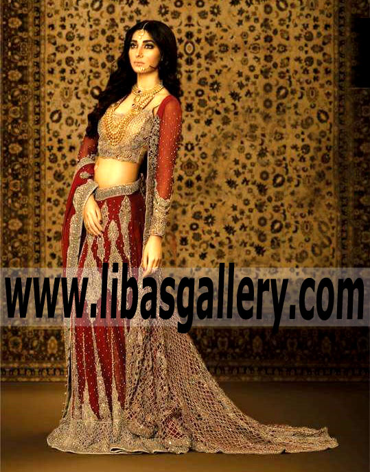 High Fashion Wedding Lehenga with Glorious Work for Wedding and Special Occasions