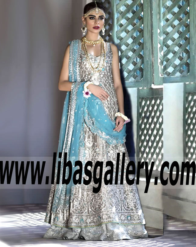 Evoking Asian Bridal Gown Dress for Wedding Reception and Special Occasions