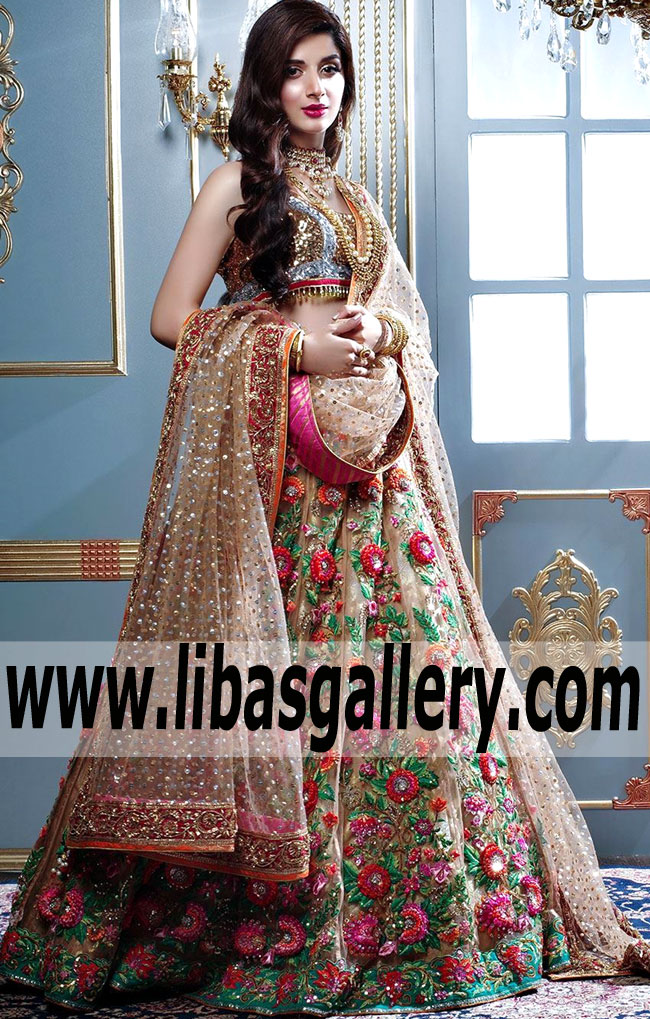 Glamorous MAWRA HOCANE Bridal Dress for Wedding and Special Occasions