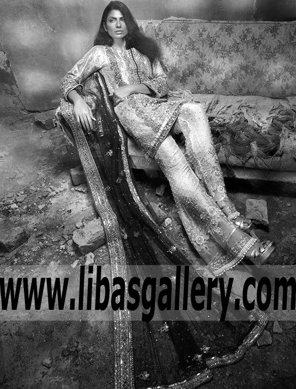 Miraculous Ecru Carnation Bridal Dress