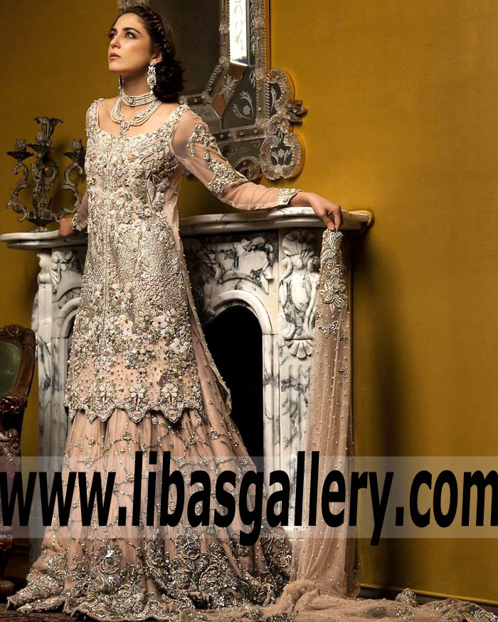 The Beauteous Almond Eucharis Bridal Dress