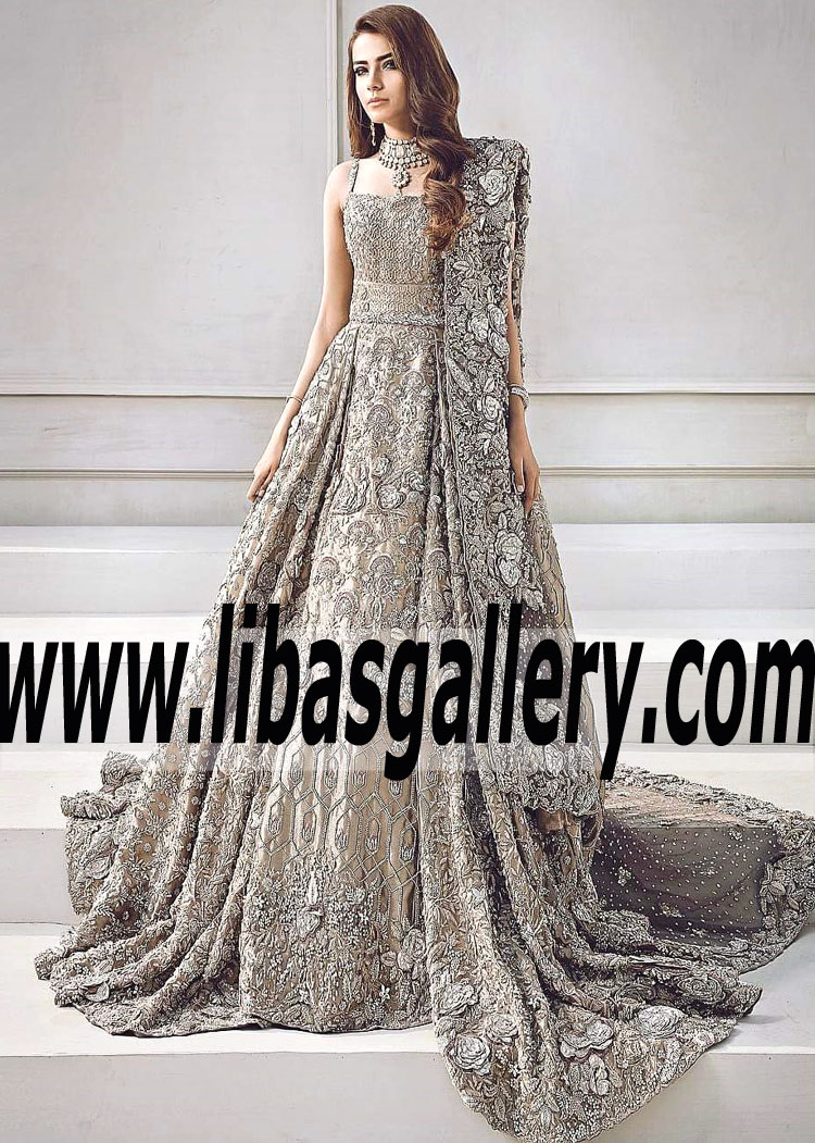 Lovely Regina Anarkali Gown Bridal