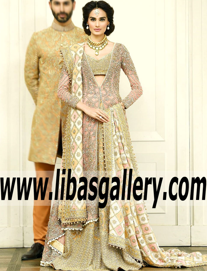 Faraz Manan Bridal Wear Pakistani Bridal Dresses Designer Faraz Manan Bridal Dress UK, USA, Canada, Australia, Dubai