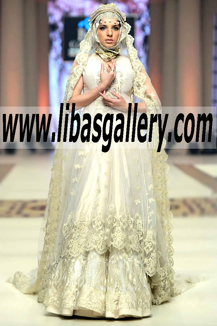 Buy Online New King of Couture AMMAR SHAHID Bridal collection 2015 from Telenor bridal couture week in the Latest Newest fashion style and low price in NY, nyc, new York