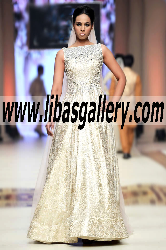 Ammar Shahid Designer Collection Pakistan Bridal Formal Party Wear Sarees Bridal Couture Week 2015 PFDC Sunsilk Fashion Week Karachi 2015