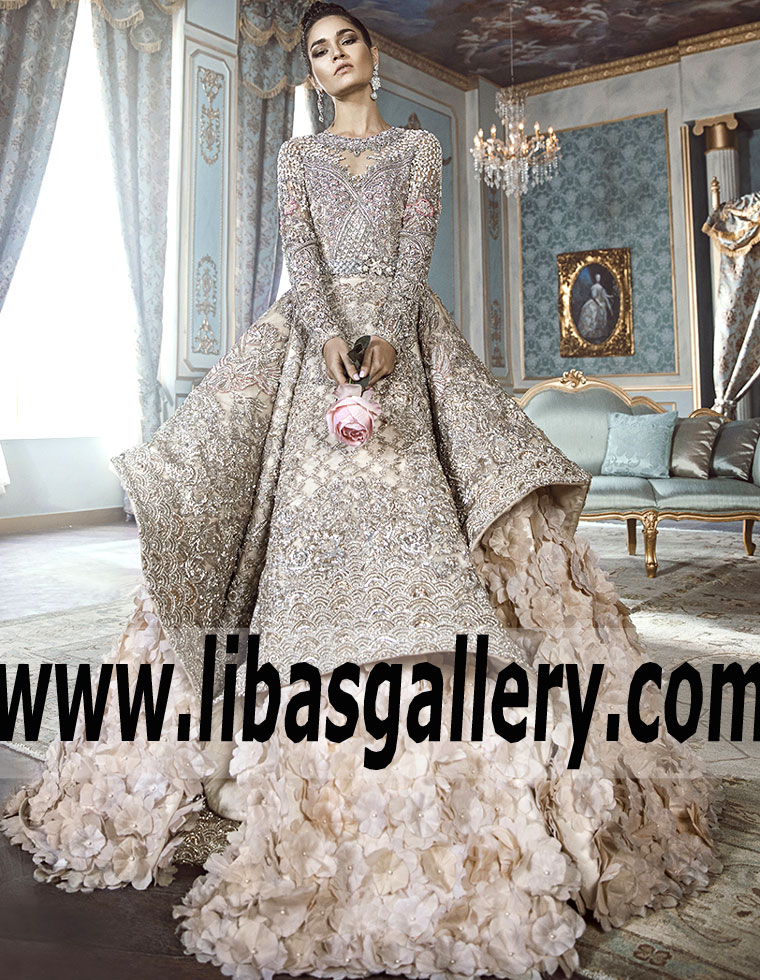 pakistani gowns for wedding