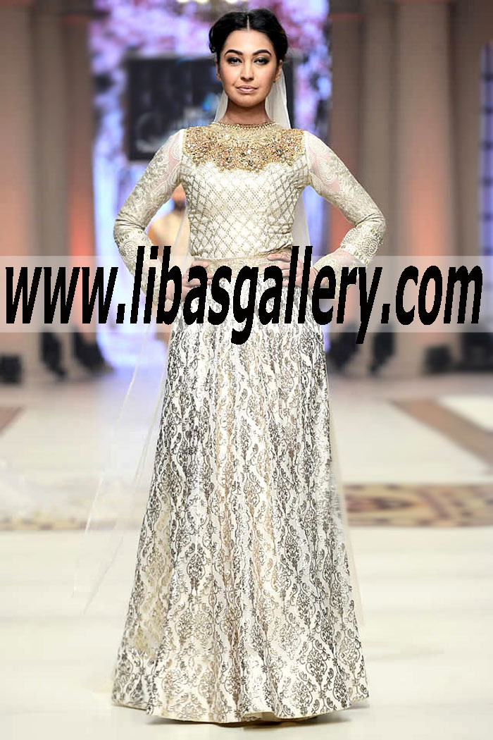 Designer Ammar Shahid Bridal Dresses Online Shopping | Buy Ammar Shahid Wedding Dresses | Ammar Shahid Dresses For Girls - www.libasgallery.com