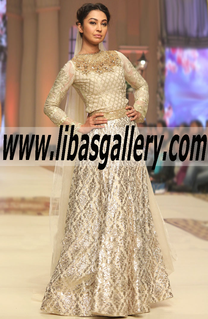 Bridal Wear 2015 SHIMMER Special Occasion Lehenga for Bridesmaid