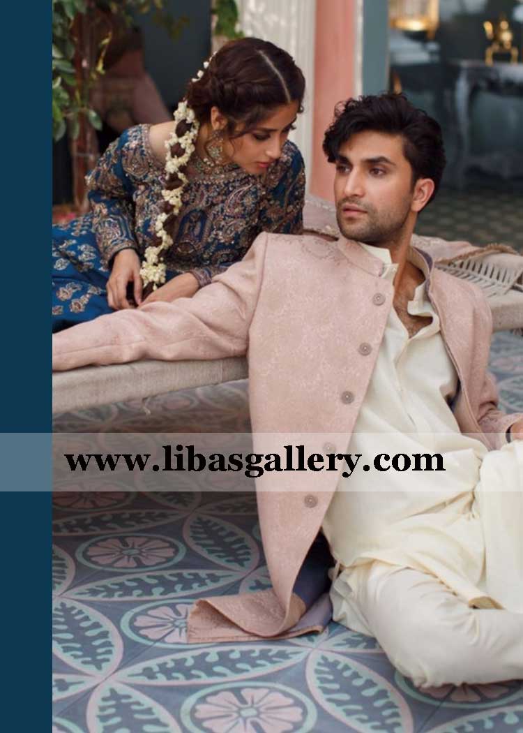 pink prince coat high quality for gents engagement and occasions